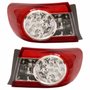 Par Lanterna Traseira Toyota Corolla 2012 2013 2014 Canto Com Led
