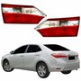 Par Lanterna Traseira Toyota Corolla 2015 2016 2017 Tampa Bicolor Sem Led