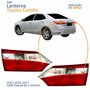 Par Lanterna Traseira Toyota Corolla 2015 2016 2017 Tampa Bicolor Sem Led