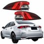 Par Lanterna Traseira Toyota Corolla Altis 2020 2021 2022 2023 Canto Bicolor Com Led
