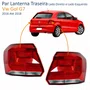 Par Lanterna Traseira Vw Gol G7 2016 Até 2018