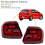 Par Lanterna Traseira Vw Gol G7 2016 Até 2018 Fumê