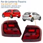 Par Lanterna Traseira Vw Gol G7 G8 Fumê