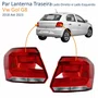 Par Lanterna Traseira Vw Gol G8 2018 Até 2023