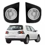 Par Lanterna Traseira Vw Golf 2008 Até 2013 Tampa Fumê/Cristal