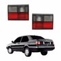 Par Lanterna Traseira Vw Santana 1991 Até 1997 Fumê Tampa