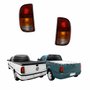 Par Lanterna Traseira Vw Saveiro G2 1995 Até 1999 Saveiro G3 1999 Até 2005 Fumê