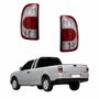 Par Lanterna Traseira Vw Saveiro G4 2006 Até 2012 Bicolor
