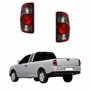 Par Lanterna Traseira Vw Saveiro G4 2006 Até 2012 Fumê