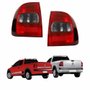 Par Lanterna Traseira Vw Saveiro G5 2009 Até 2013 Saveiro G6 2013 Até 2016 Fumê