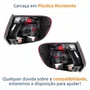 Par Lanterna Vw Gol G6 2013 Até 2016 Encaixe Hella Fumê