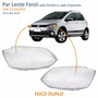 Par Lente Farol Vw Crossfox 2011 Até 2014 Duplo