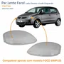 Par Lente Farol Vw Fox 2003 Até 2009 Simples