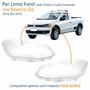 Par Lente Farol Vw Saveiro G6 2014 Até 2016 Duplo