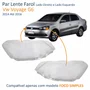 Par Lente Farol Vw Voyage G6 2013 Até 2016 Simples
