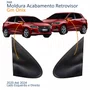 Par Moldura Acabamento Retrovisor Gm Onix 2020 2021 2022 2023 2024 Texturizado