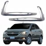 Par Moldura Grade Farol Auxiliar Gm Cobalt 2016 2017 2018 2019 2020 Friso Cromado