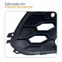 Par Moldura Grade Farol Auxiliar Vw Polo Gts 2024 2025 Com Furo