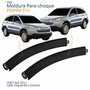 Par Moldura Para-choque Dianteiro Honda Crv 2007 2008 2009 2010 2011