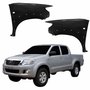 Par Para-lama Dianteiro Hilux Srv 2012 2013 2014 2015 Com Furo Pisca Moldura