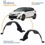 Par Parabarro Dianteiro Toyota Yaris 2018 2019 2020 2021 2022