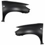 Par Paralama Dianteiro Toyota Hilux Srv 2005 Até 2011 Com Furo Pisca Sem Furo Moldura