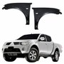 Par Paralama Mitsubishi L200 Triton 2008 Até 2016 Com Furo