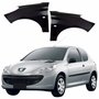 Par Paralama Peugeot 207 2008 Até 2013