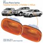 Par Pisca Para-lama Toyota Corolla Fielder 2003 Até 2008 Hilux 2005 Até 2011 Âmbar