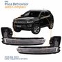 Par Pisca Retrovisor Jeep Compass 2016 Até 2023
