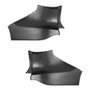 Par Ponteira Parachoque Traseiro Honda Cr-v 2007 2008 2009 2010 2011