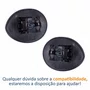 Par Refletor Olho de Gato Toyota Hilux Sr5 1990 Até 2001 Srv 2002 Até 2004