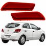 Par Refletor Para-choque Traseiro Gm Onix Joy 2017 2018 Adaptável