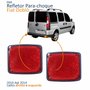 Par Refletor Parachoque Traseiro Fiat Doblo 2010 2011 2012 2013 2014