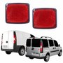 Par Refletor Parachoque Traseiro Fiat Doblo Cargo 2010 2011 2012 2013 2014