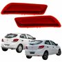 Par Refletor Para-choque Traseiro Gm Onix Lt Ls 2012 Até 2016 Joy 2017 2018