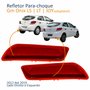 Par Refletor Para-choque Traseiro Gm Onix Lt Ls 2012 Até 2016 Joy 2017 2018