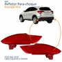 Par Refletor Parachoque Traseiro Honda Hrv 2016 2017 2018 2019