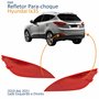 Par Refletor Parachoque Traseiro Hyundai Ix35 2010 Até 2021