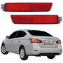 Par Refletor Parachoque Traseiro Nissan Sentra 2009 Até 2020