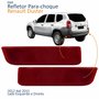 Par Refletor Parachoque Traseiro Renault Duster 2012 2013 2014 2015