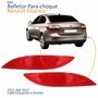 Par Refletor Parachoque Traseiro Renault Fluence 2011 Até 2017