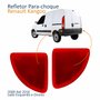Par Refletor Parachoque Traseiro Renault Kangoo 2000 Até 2016