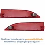 Par Refletor Parachoque Traseiro Renault Logan Sandero 2014 Até 2019
