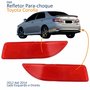 Par Refletor Parachoque Traseiro Toyota Corolla 2012 2013 2014
