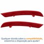 Par Refletor Parachoque Traseiro Vw Spacefox 2011 2012 2013 2014