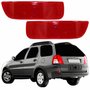 Par Refletor Traseiro Parachoque Fiat Palio Weekend 2004 Até 2008