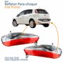 Par Refletor Traseiro Parachoque Fiat Punto 2013 2014 2015 2016