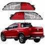 Par Refletor Traseiro Parachoque Fiat Toro 2015 Até 2020