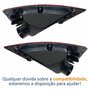 Par Refletor Traseiro Parachoque Ford Ecosport 2013 2014 2015 2016 Com Luz De Ré